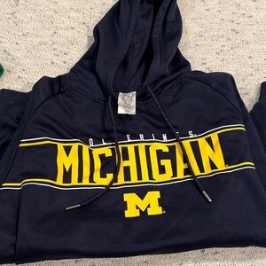 Pro Edge Navy and Yellow Hoodie